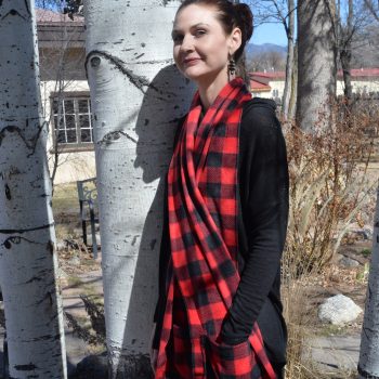 Kangaroo Girls™ Buffalo Plaid Scarf