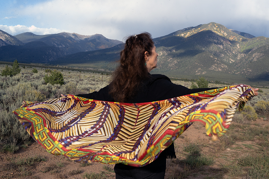 Spirit Protector Shawl <br/> Design by Gail Russell - Image 3
