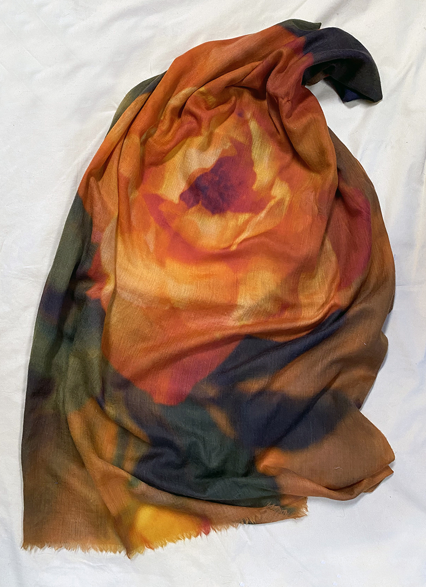 Victorian Roses Shawl <br/> Design by Gail Russell - Image 3